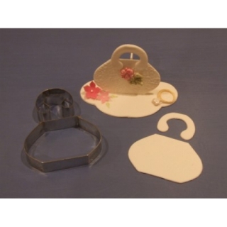 Speciální vykrajovátko sugar art mini kabelka - moderní